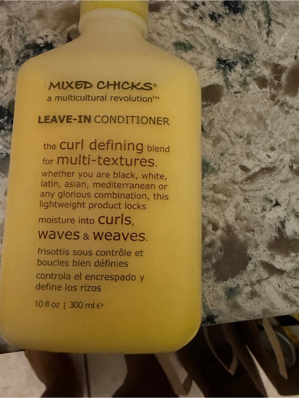 Yellow Leave-In Conditioner – Curl Defining for Multi-Textures